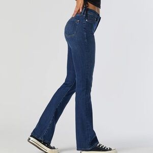Mavi Women's Dark Blue Boot Cut Jeans